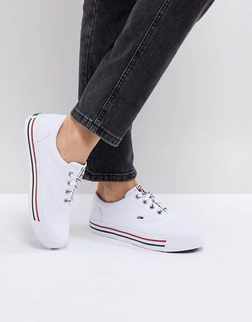 Jeans Stripe Sole Plimsolls