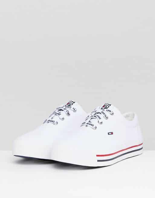 Jeans Stripe Sole Plimsolls - Imagen 2